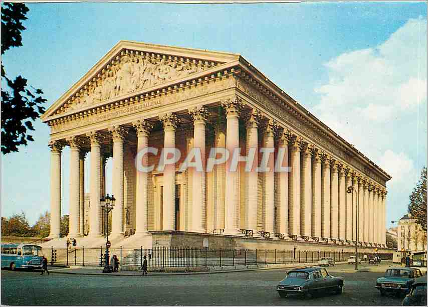 CPM Paris Eglise de la Madeleine 