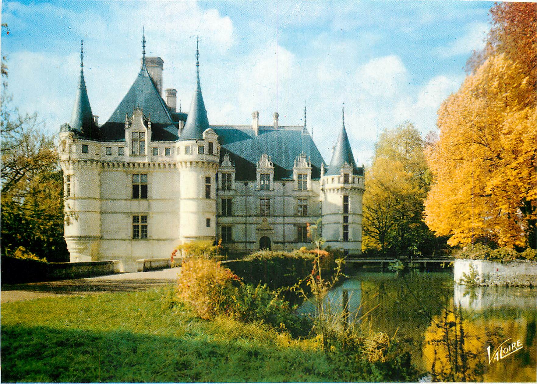 CPM Azay le Rideau Indre et Loire Le Chateau du XVI 