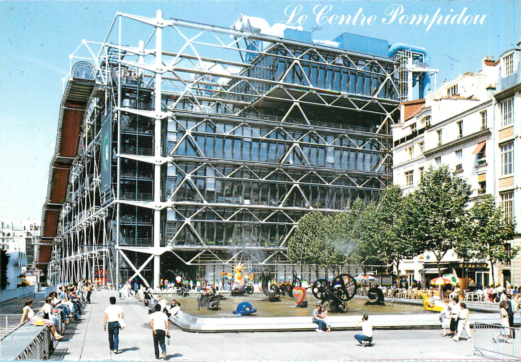 CPM Paris Centre National d'Art et de Culture Georges Pompidou 