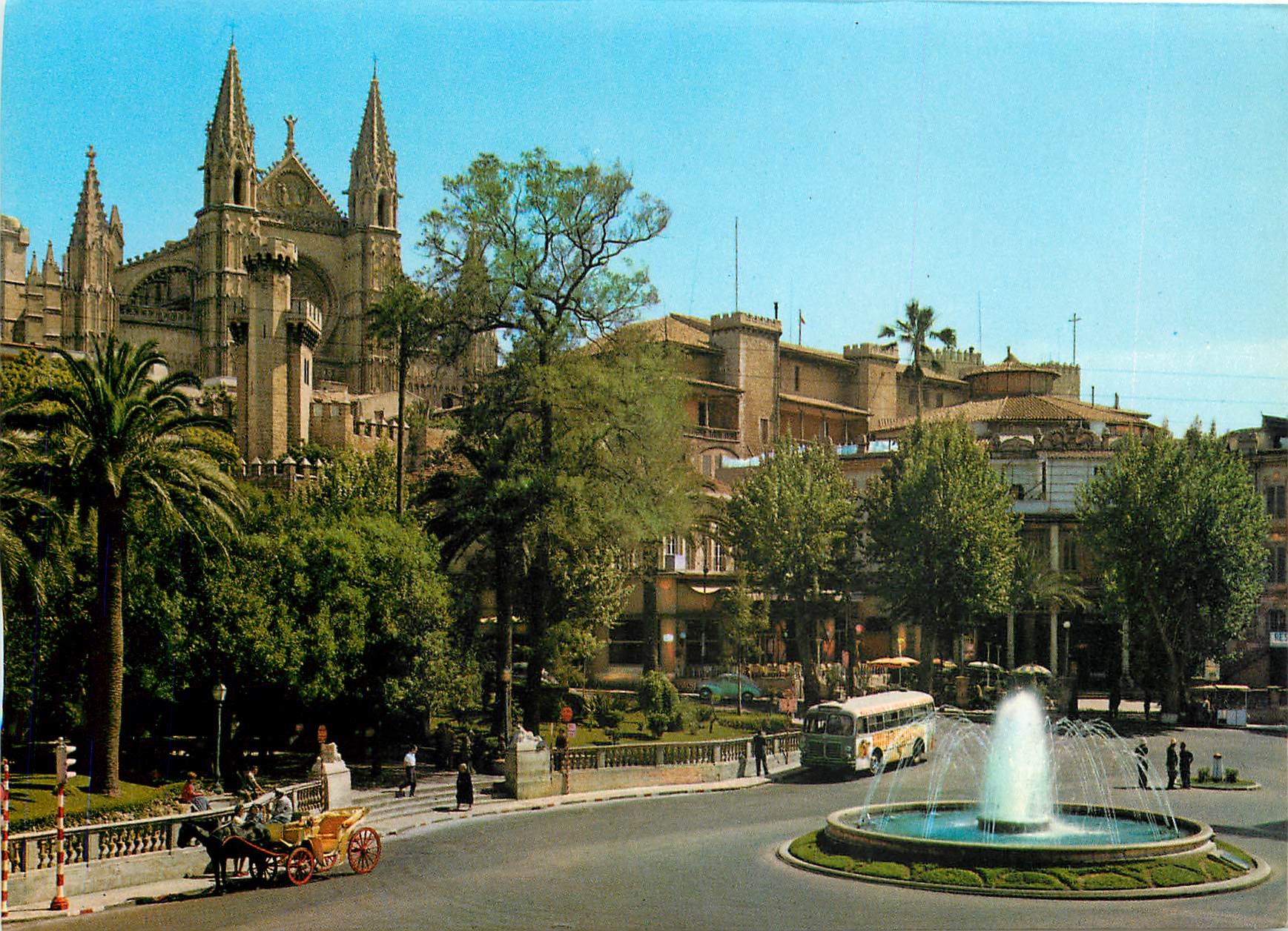 CPM Mallorca Baleares Espana Palma Plaza de la Reine 