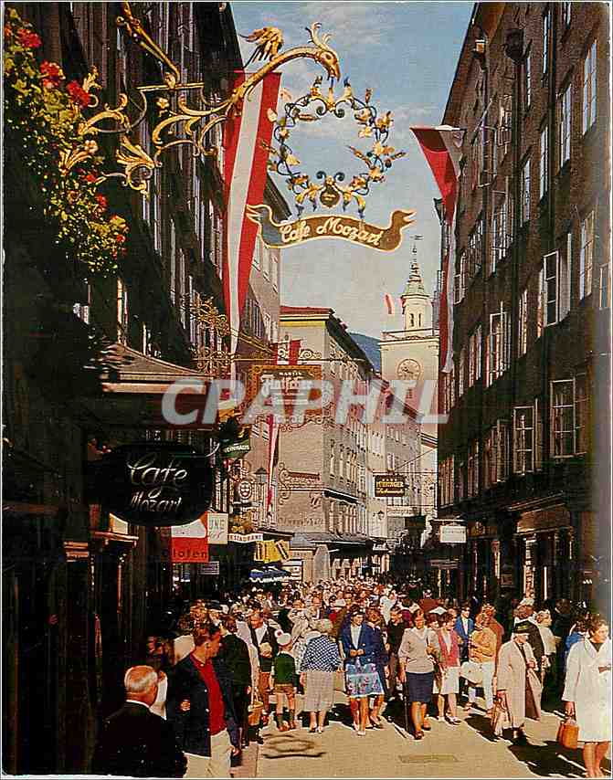 CPM Salzburg Getreidegasse zur Festspietzeit 
