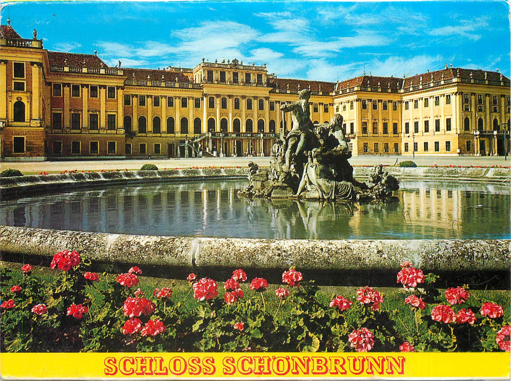 CPA Schloss Schonbrunn Vienne Chateau de Schoenbrunn 