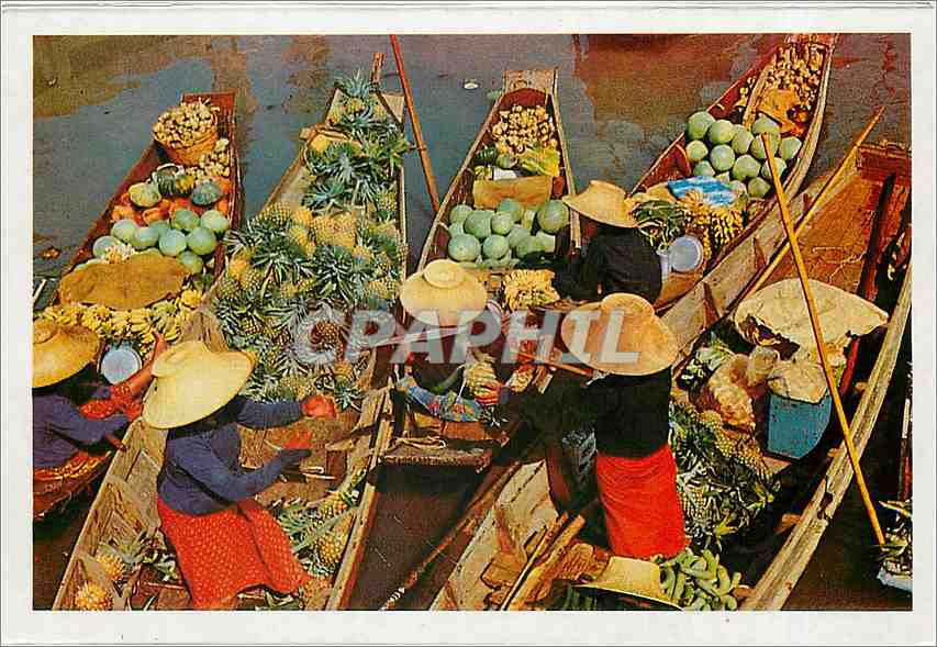 CPA Floating Market in their rush hours at Damnernsaduak in Rajburi Province Thailand 