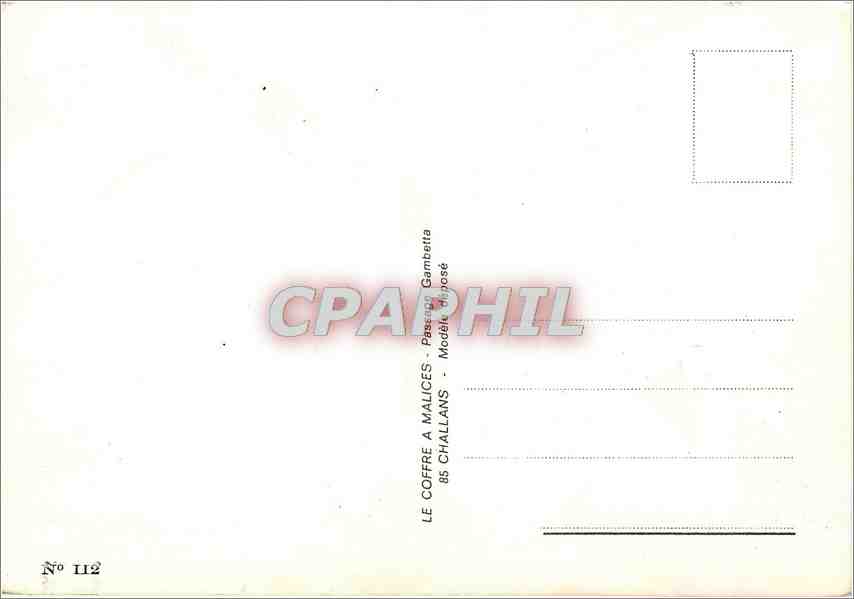 CPA Les Autorites Locales d'ici Certifient  — Back
