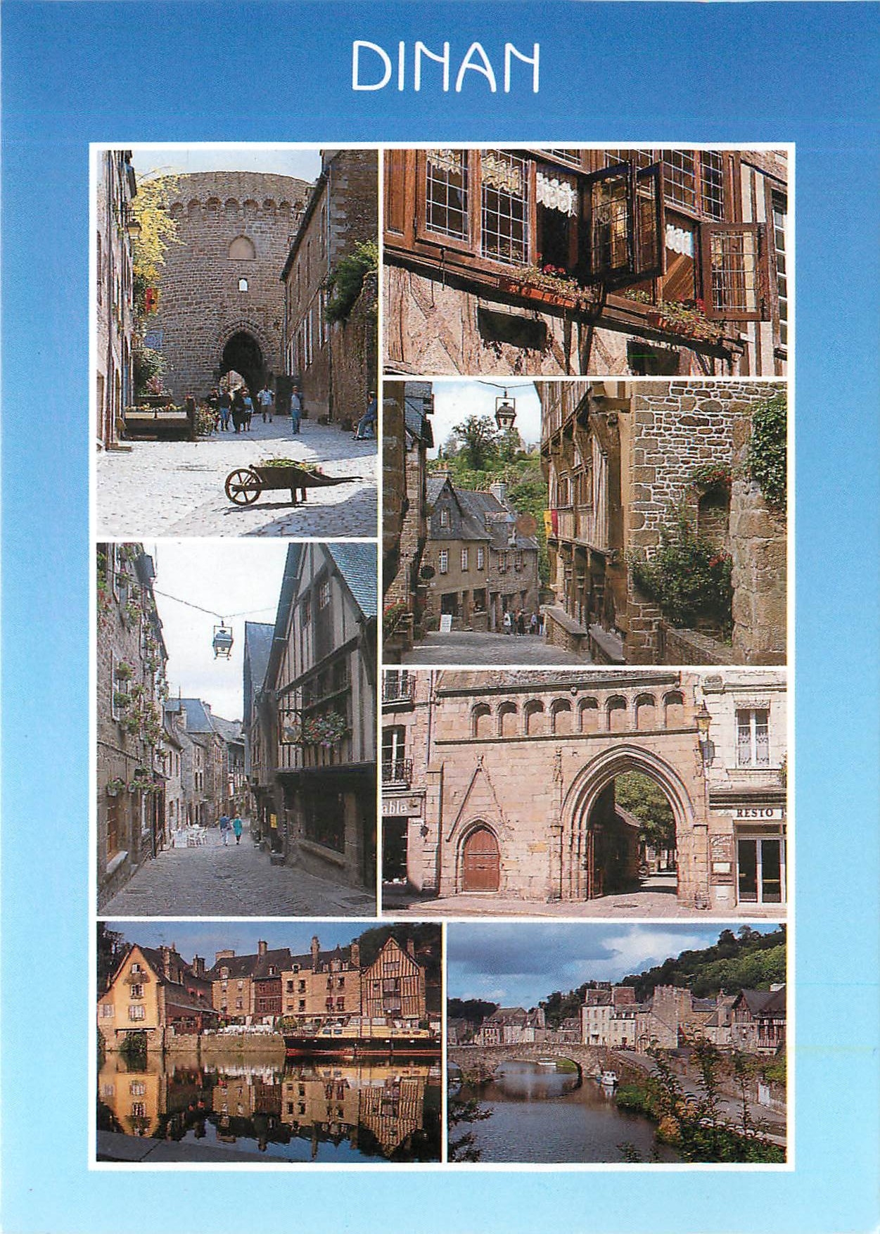 Dinan — vue panoramique — Éditions d'Art Jean Annexe