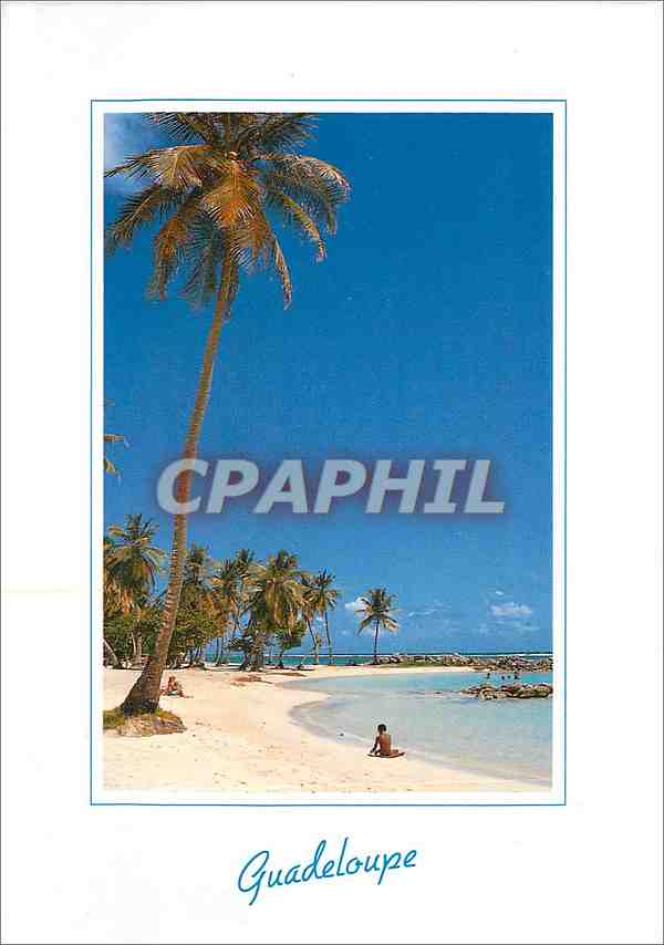 CPA Guadeloupe Antilles francaises Sainte Anne place du bourg 