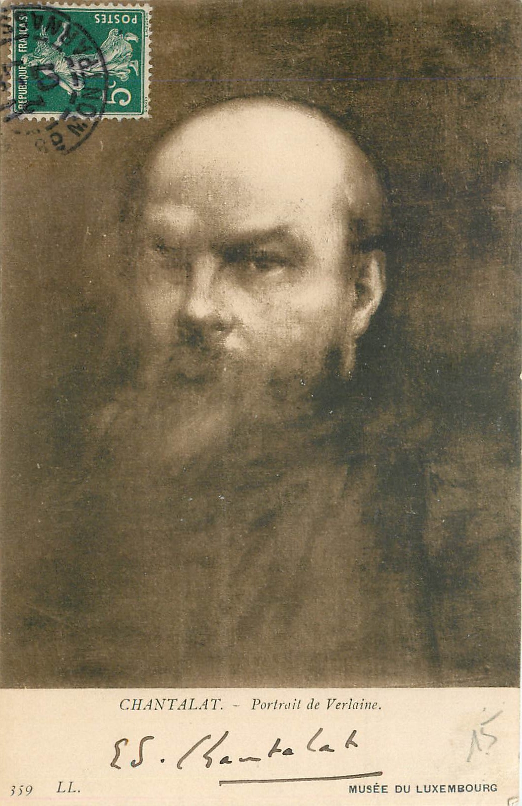 CPA Chatalat Portail de Verlaine Musee du Luxembourg 