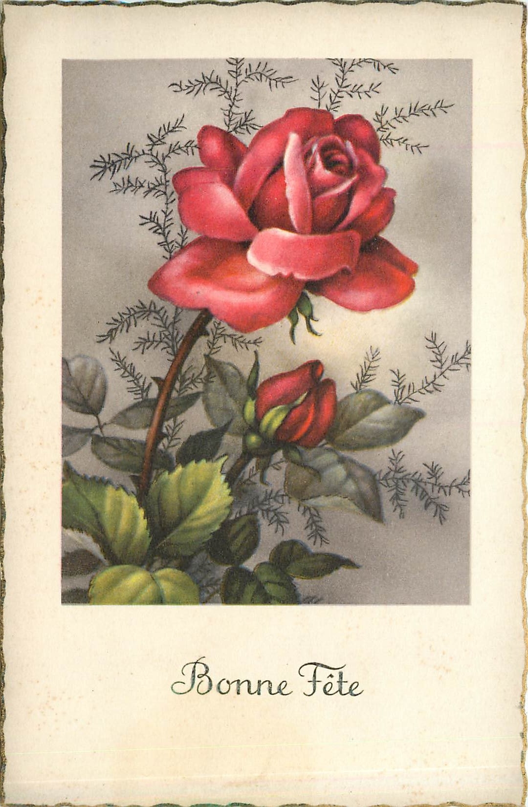 CPA Bonne Fete 