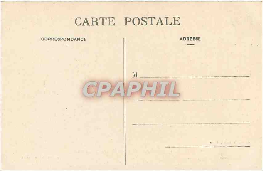 CPA Quarre les Tombes Yonne Les Tombes  — Back