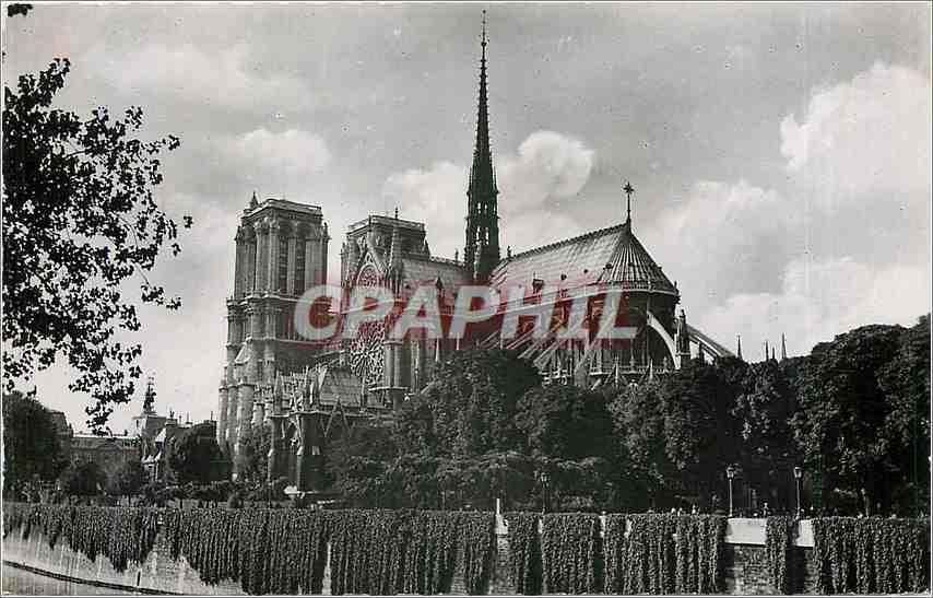 CPA Paris Notre Dame L'Abside 