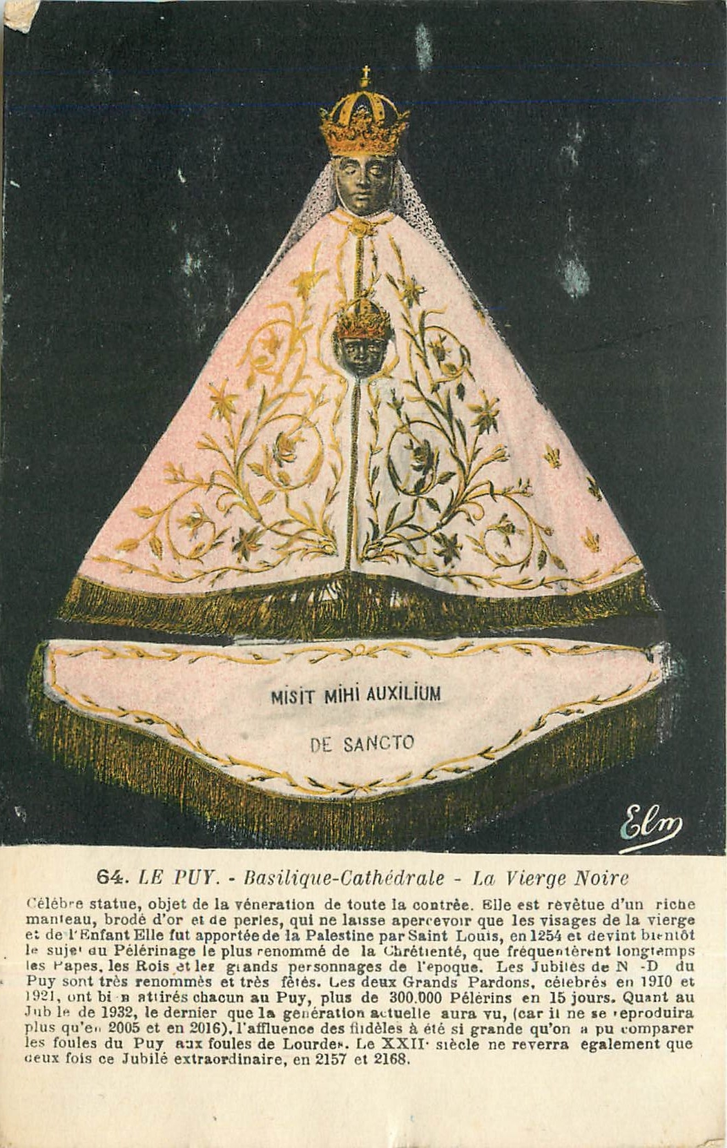 CPA Le Puy Basilique Cathedrale La Vierge Noire 