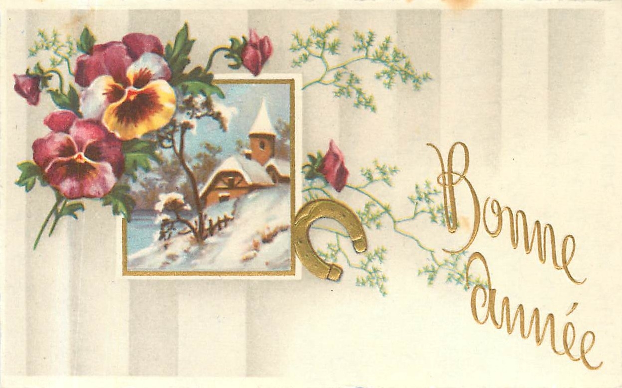 CPA Bonne Annee 