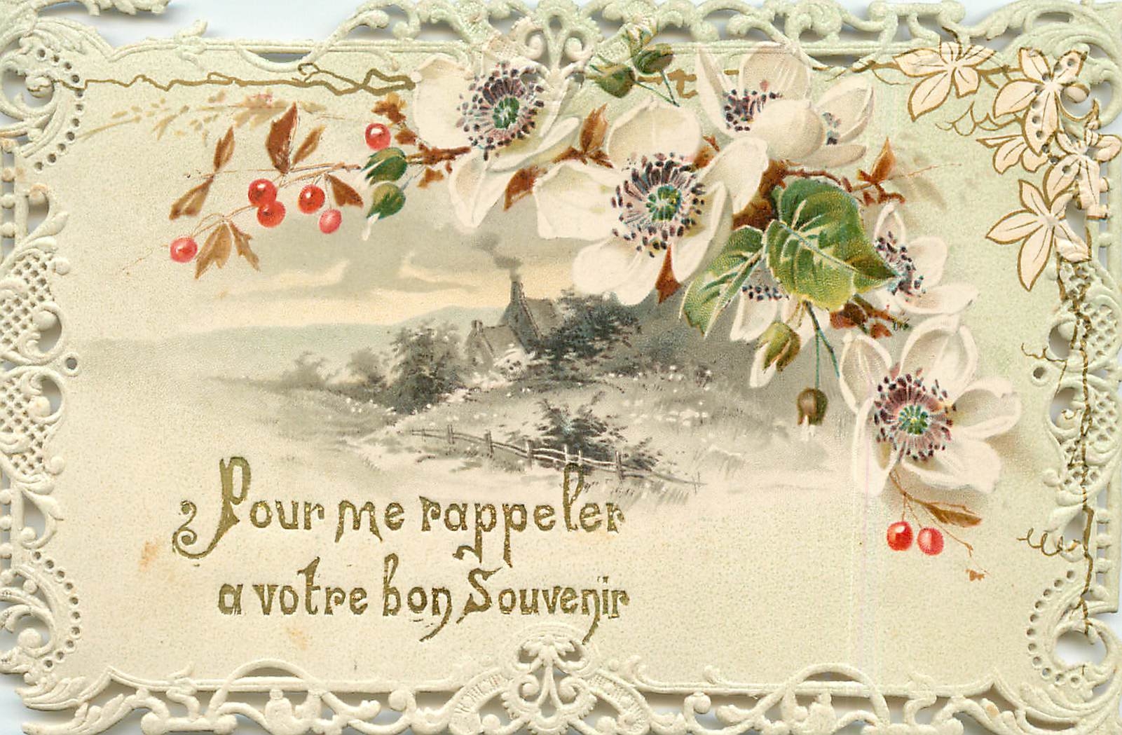 CPA Pour me rappeler a votre bon Souvenir 