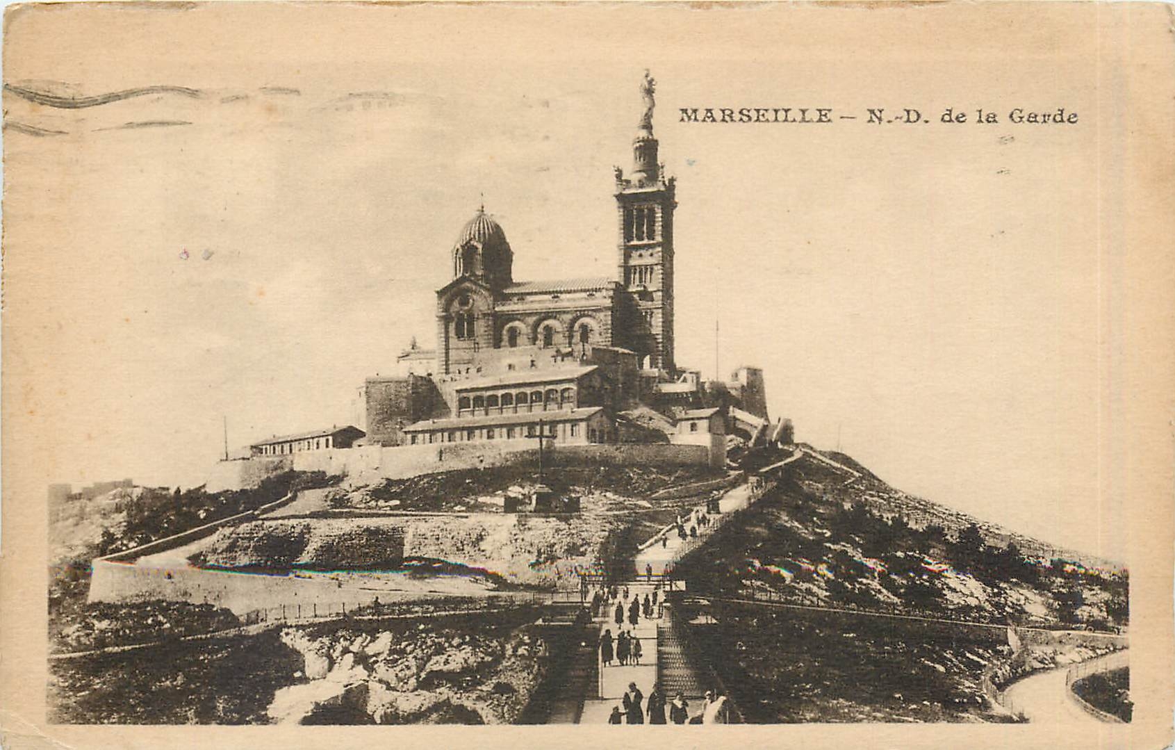 CPA Marseille ND de la Garde 