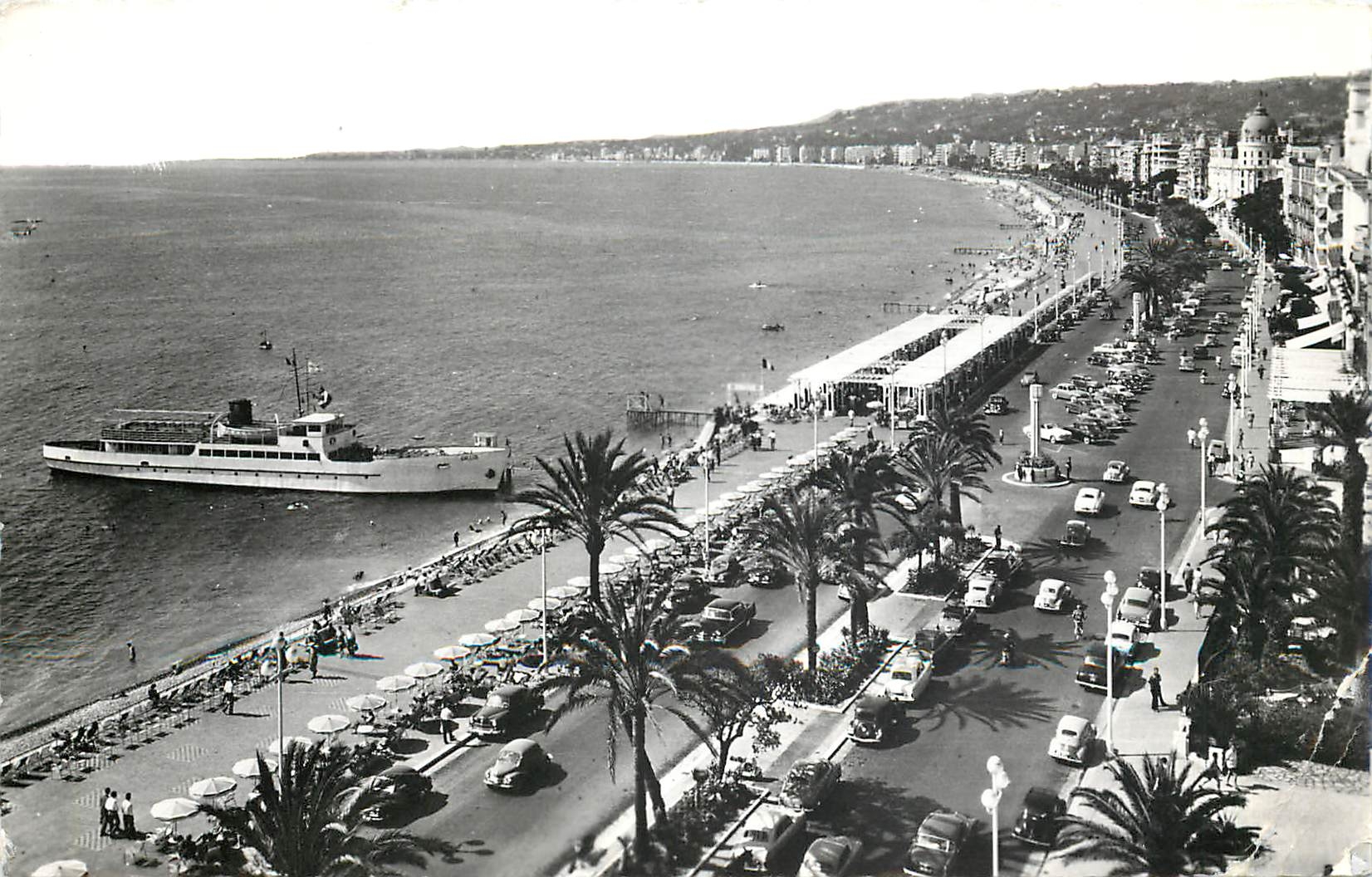 CPA La Cote d'Azur Nice La Promenade des Anglais