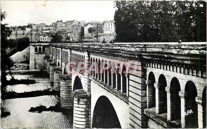 CPA Beziers Herault Pont du Canal 