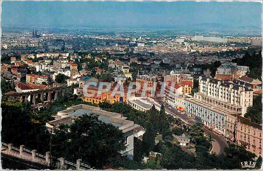 Vue aérienne de Clermont-Ferrand — éditeur IRIS
