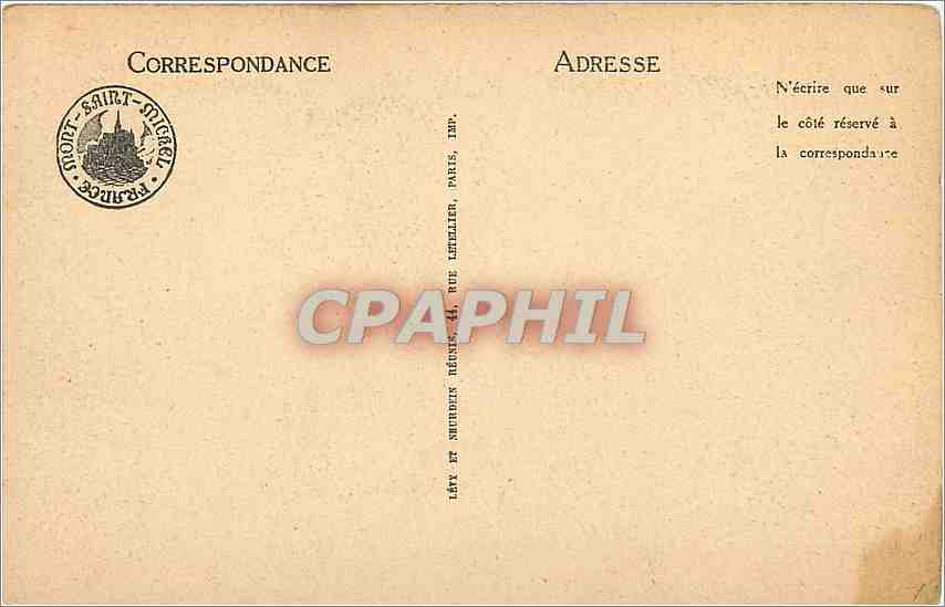 Le Mont-Saint-Michel — Grèves du Mont-Saint-Michel — Les Prés Salés — ND — Verso