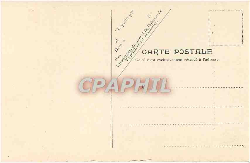 CPA Abbaye La Crypte des gros piliers Mont Saint Michel  — Verso