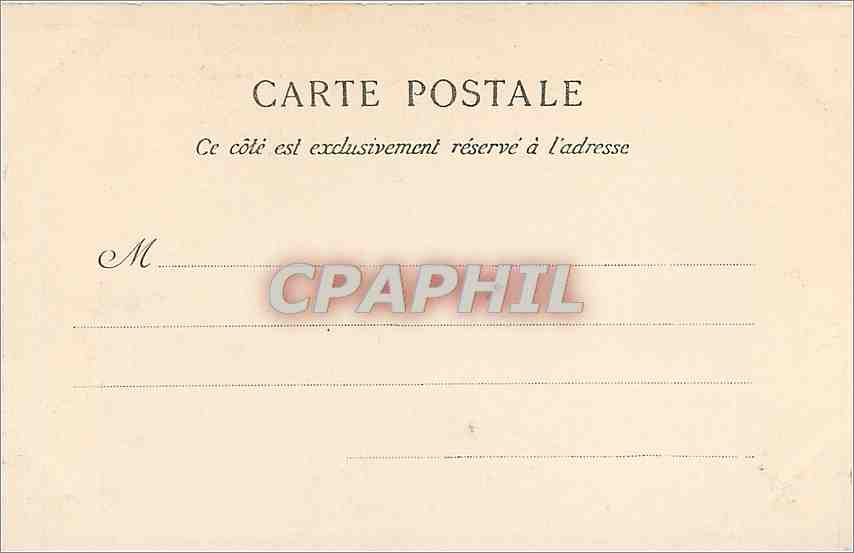 CPA Cote d'Emeraude Mont Saint Michel Galerie du Cloitre  — Verso