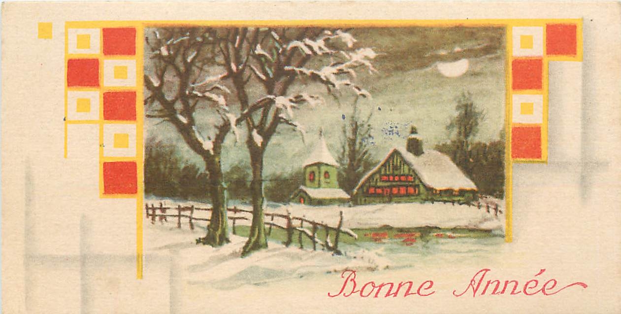 CPA Bonne Annee 