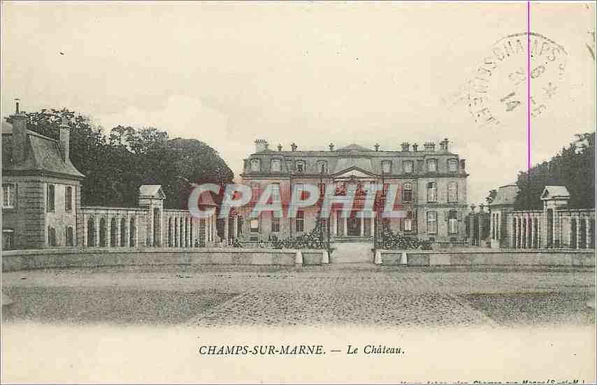CPA Champs sur Marne Le Chateau 