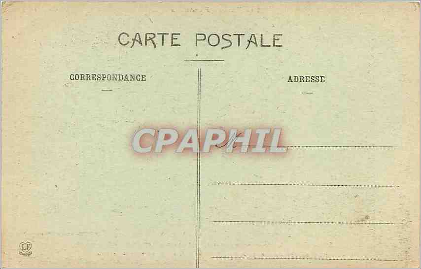 CPA Pau Le Chateau d'Henri IV Vase de Sevres — Verso