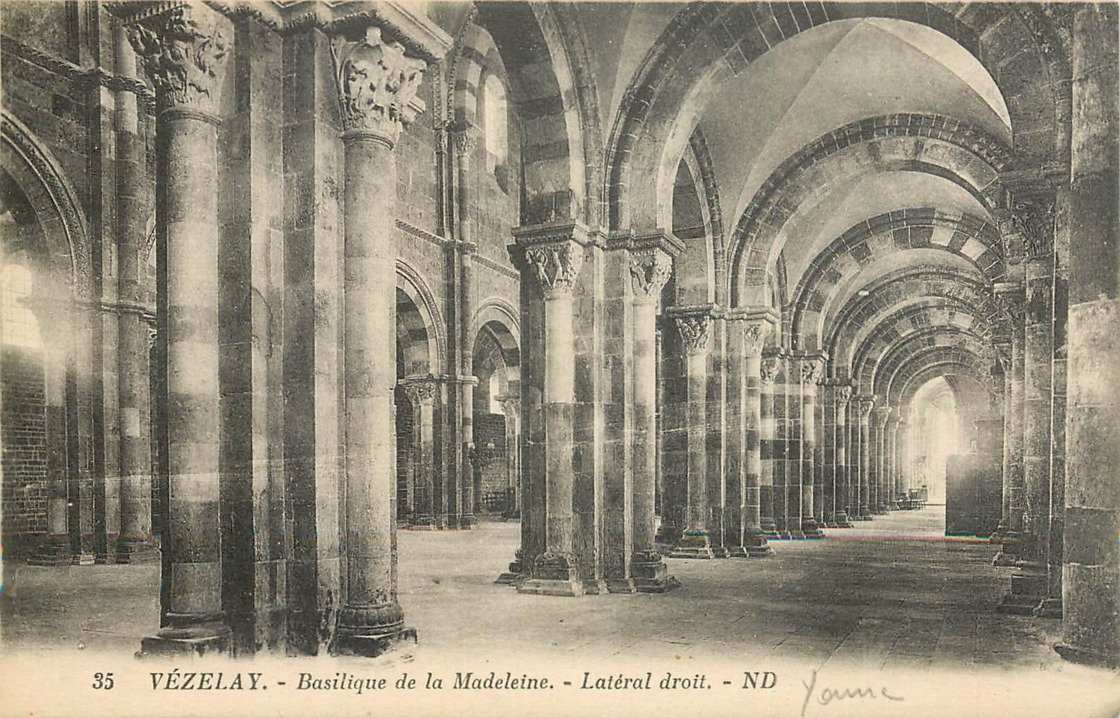Vézelay - Basilique de la Madeleine - Latéral droit