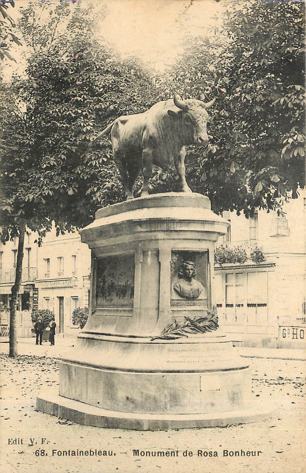 Fontainebleau — Denkmal von Rosa Bonheur — Edit. Y. Fr. n°68