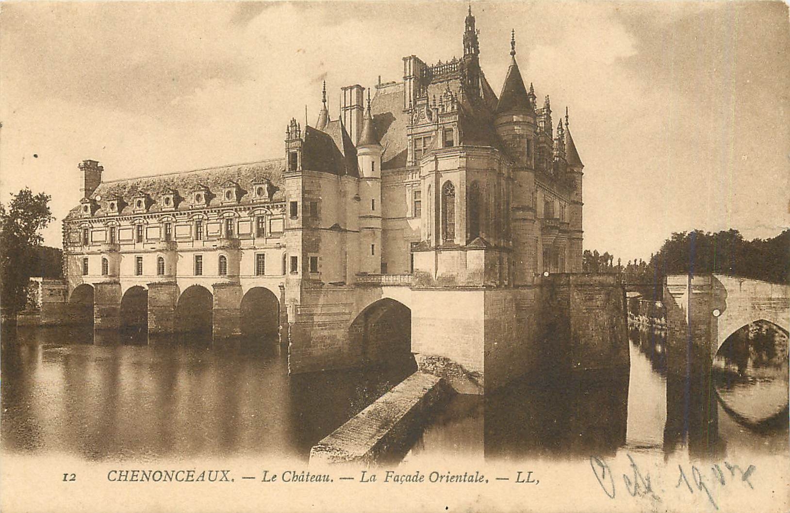 CPA Chenonceaux Le Chateau La Facade Orientale 