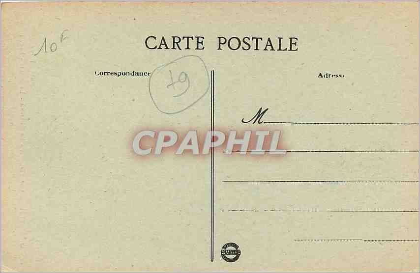 CPA Thouars D S Le Chateau La Sainte Chapelle Sepulture de la Tremoille  — Back