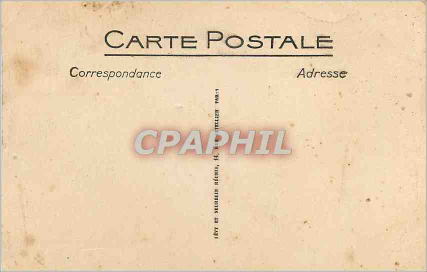 CPA Porz Even C du N La Croix des Veuves  — Rückseite