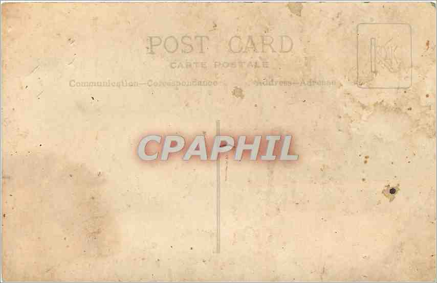 CARTE PHOTO Enfant — Rückseite