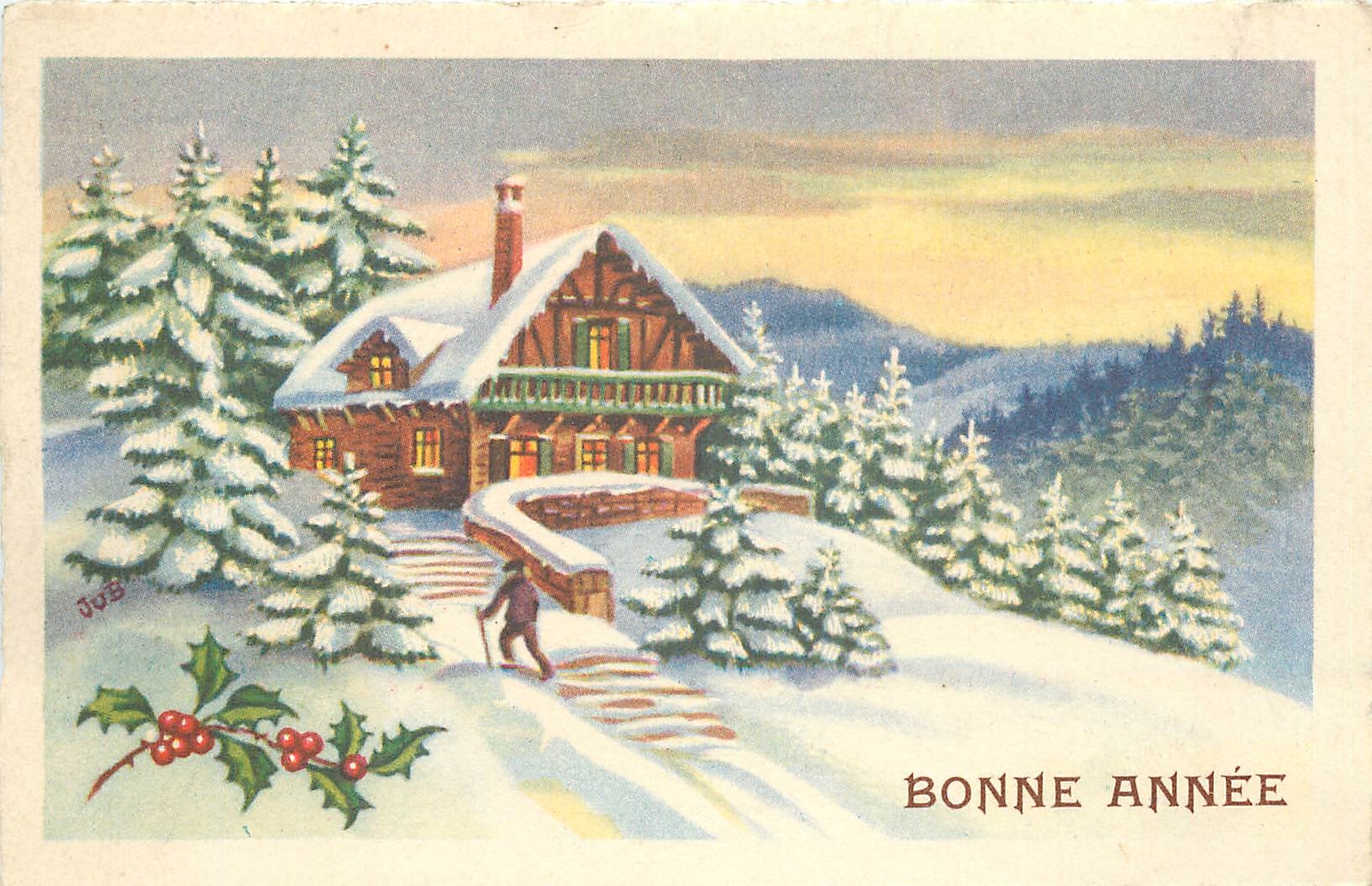CPA Bonne Annee 