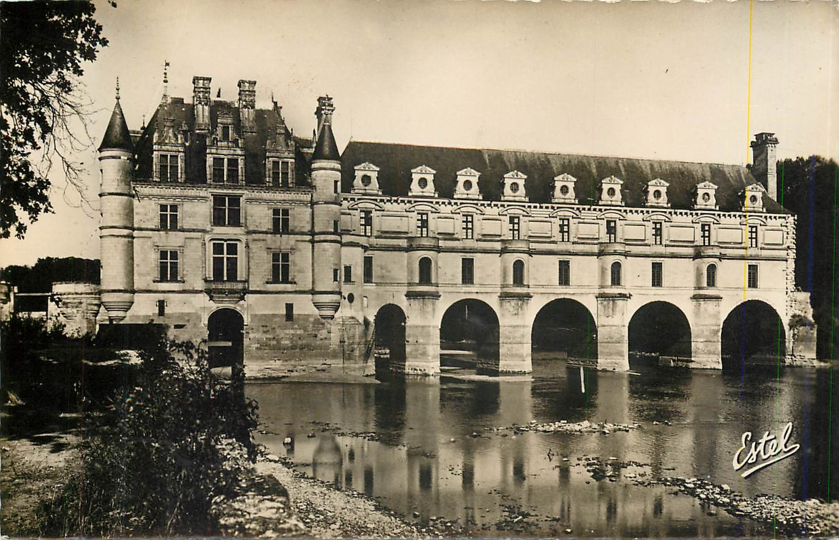 CPA Chenonceau Ouest et la Grande Galerie 