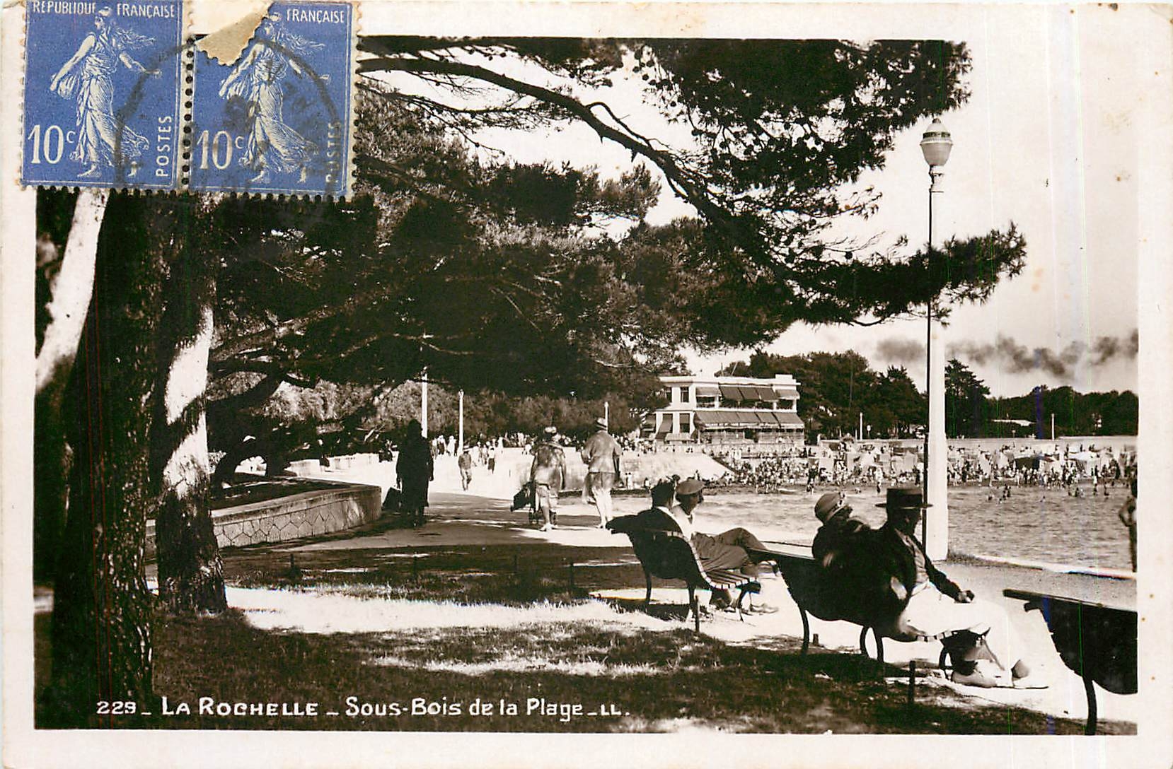 CPA La Rochelle Sous Bois de la Plage 