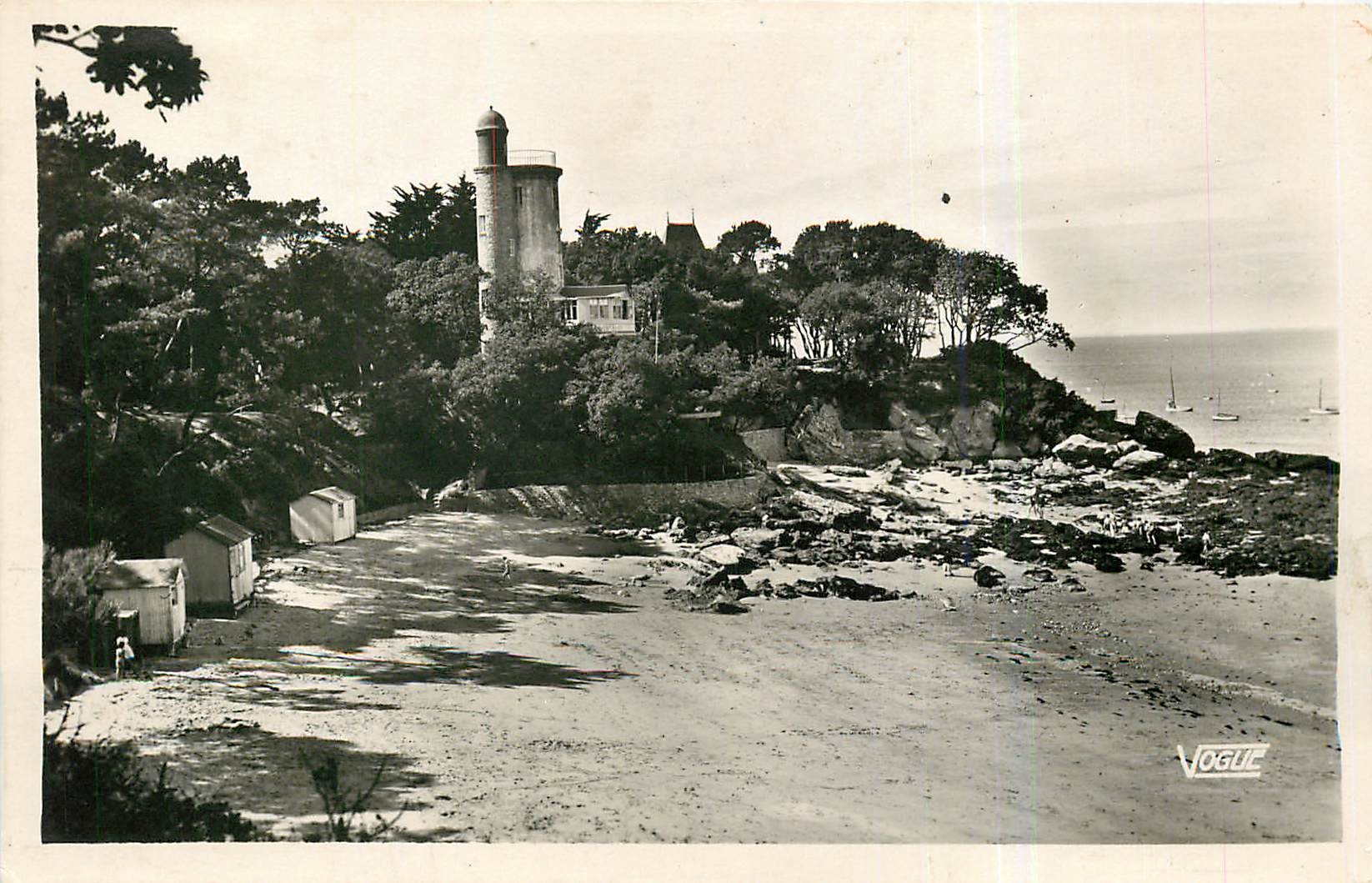 CPA Noirmoutier Un Coin du Bois de la Chaize 