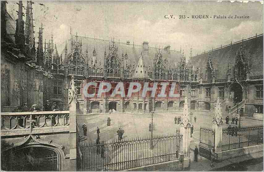 CPA Rouen Palais de Justice 