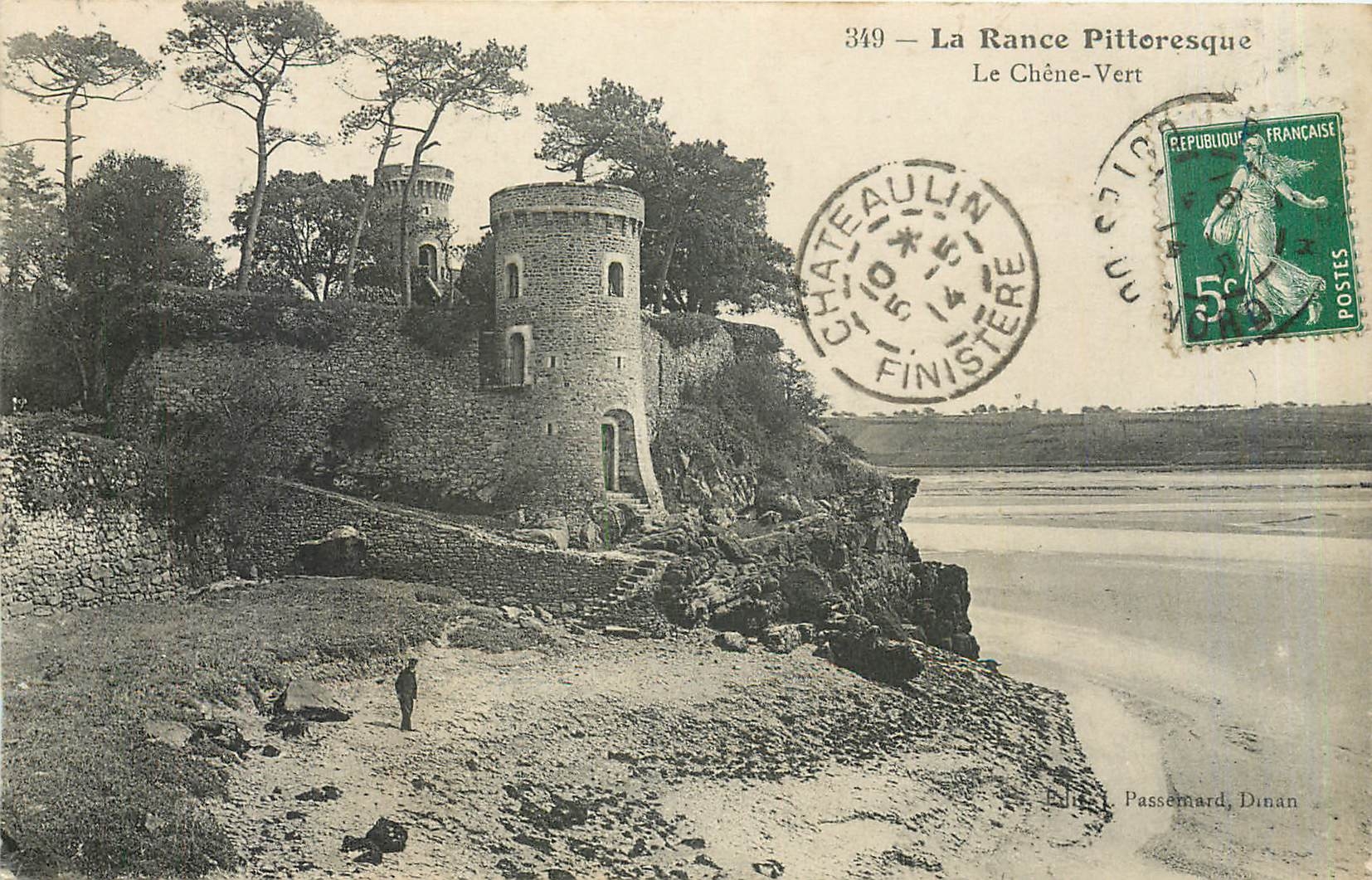 CPA La Rance Pittoresque Le Chene Vert 
