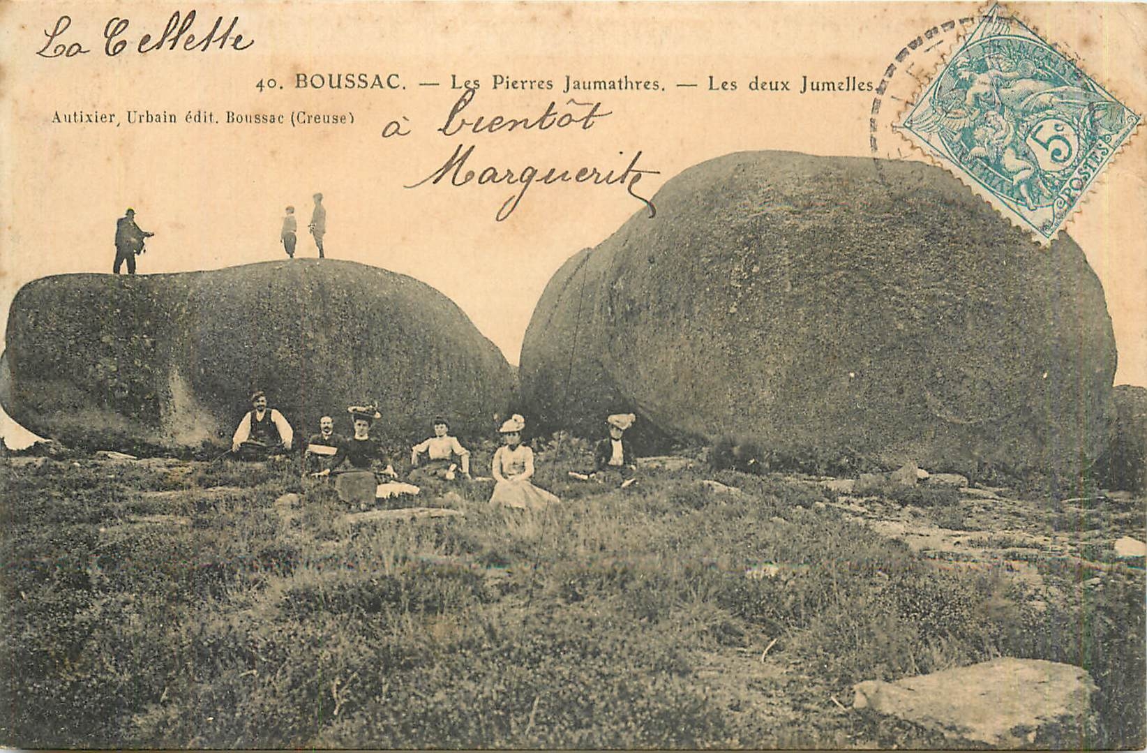 Les Deux Jumelles — Boussac (Creuse) — Autixier, Urbain édit.