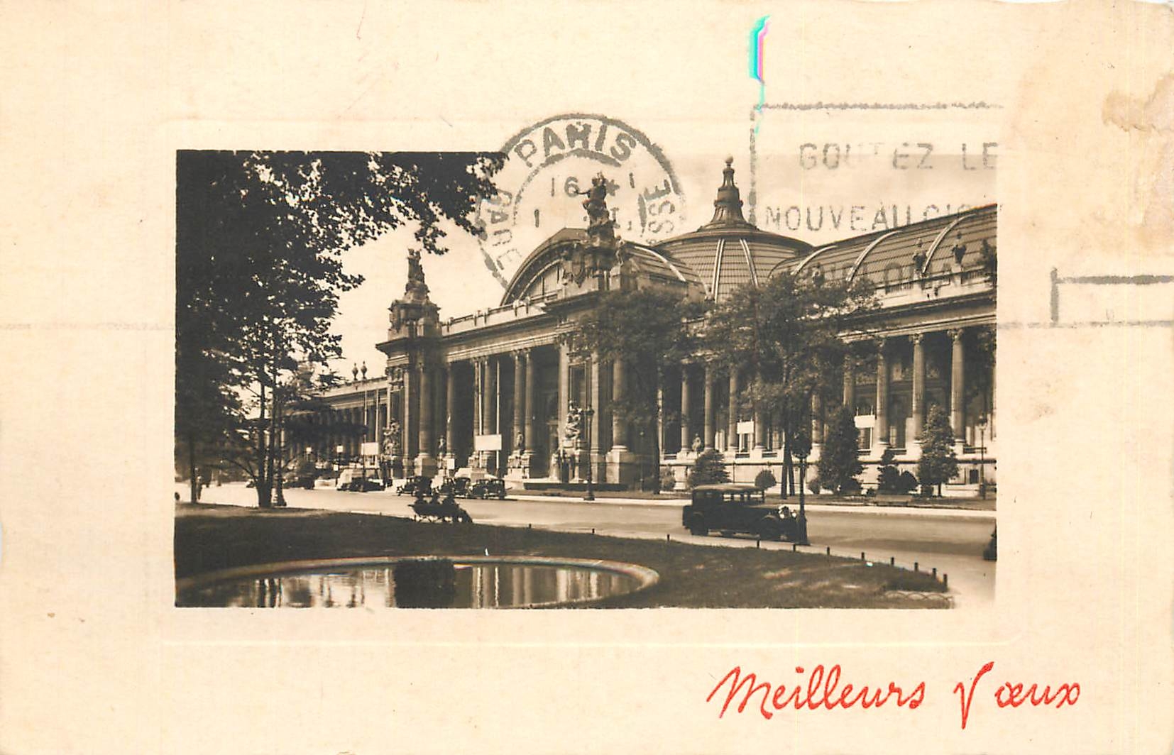 CPA Meilleurs Voeux Paris Le Grand Palais 