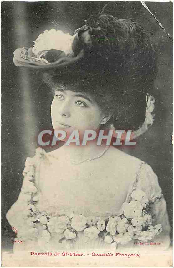 CPA Pouzols de St Phar Comedie Francaise 