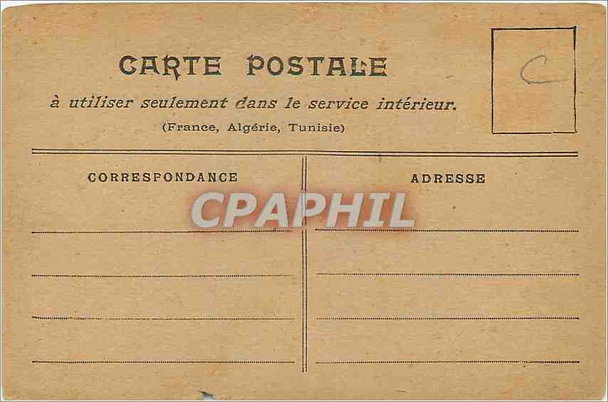 CPA Le portrait a travers les ages Le dessin prehistorique — Verso