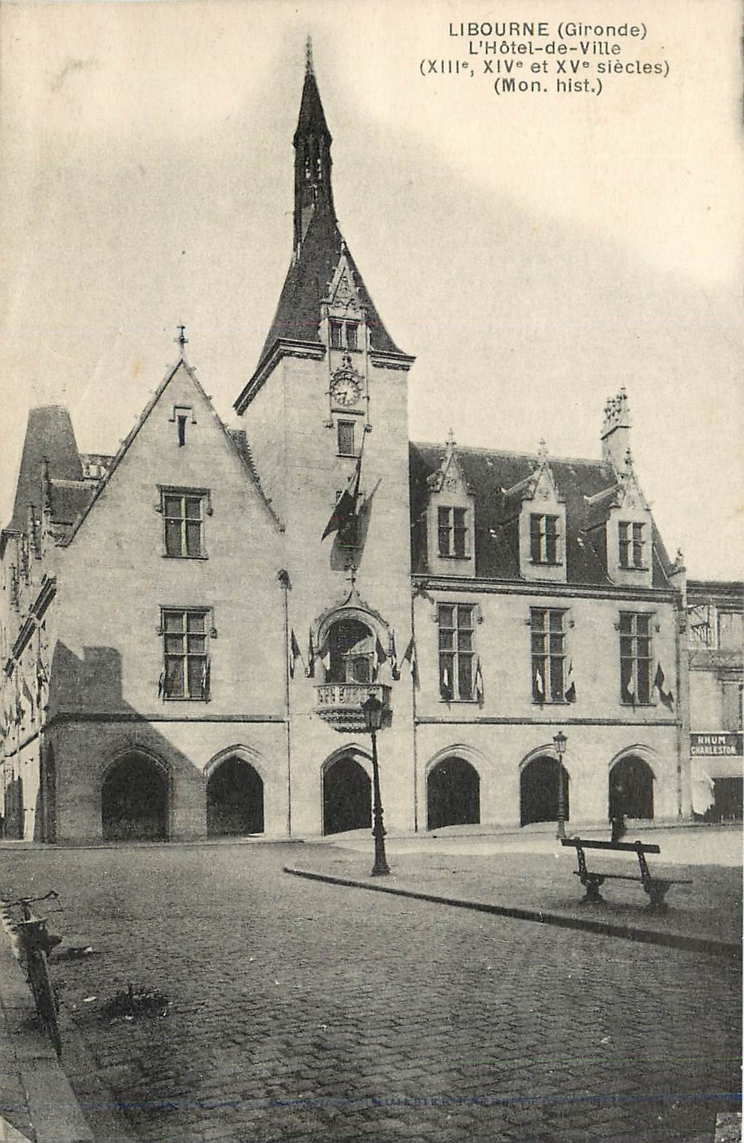 CPA Libourne Gironde L'Hotel de Ville 