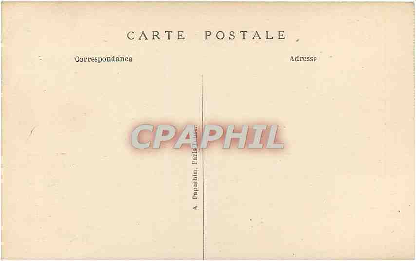 CPA La Malmaison S et O Le Premier Consul par Isabey portrait original Napoleon — Rückseite