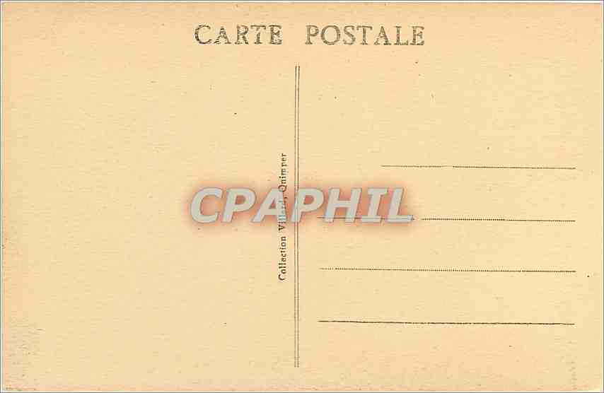 CPA Penmarch La Roche de St Guenole ou furent enlevees les cinq victimes  — Rückseite