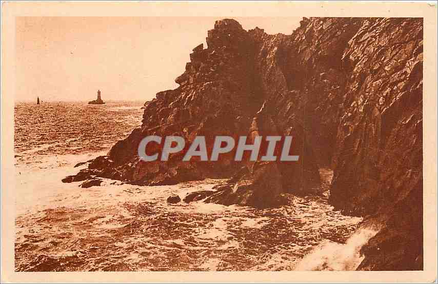 CPA Pointe du Raz L'Entree de la Chambre d'Olivier 