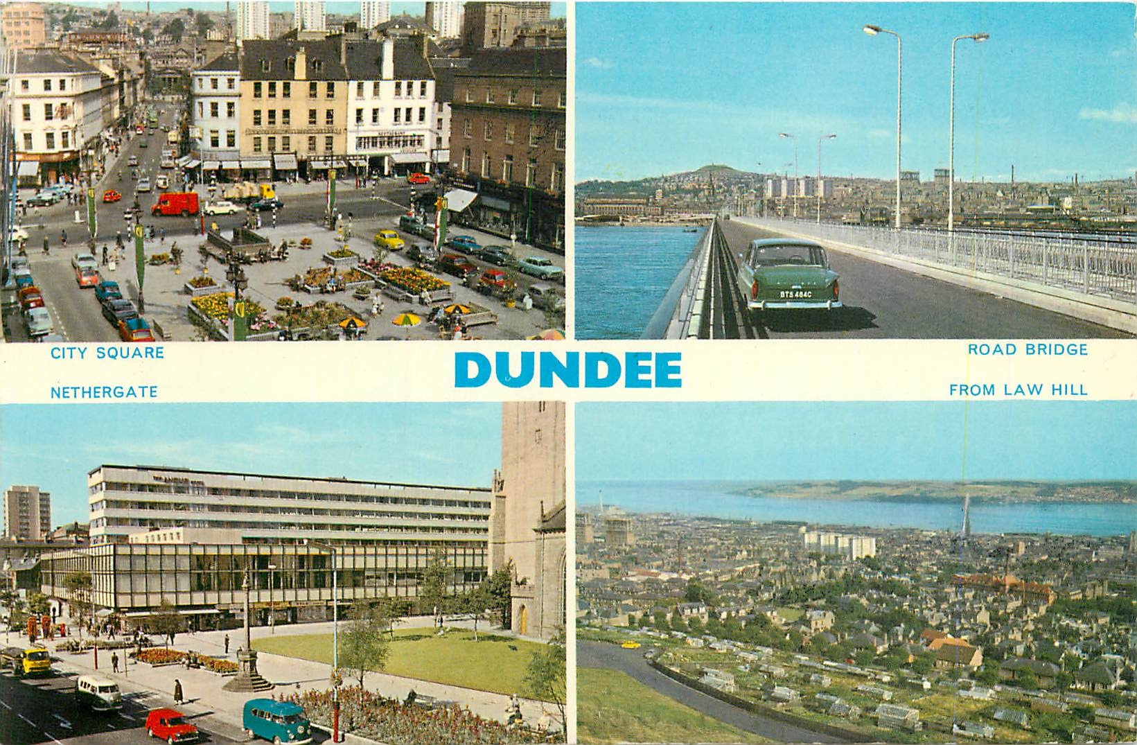 CPM Dundee City Square Road Bridge Nethergate From Law Hill 
