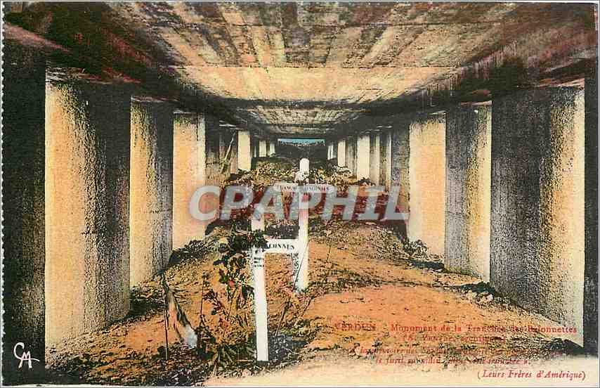 CPA Verdun Monument 