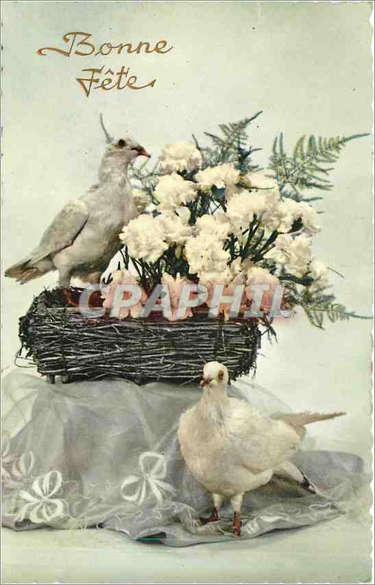 CPA Bonne Fete Fleurs 